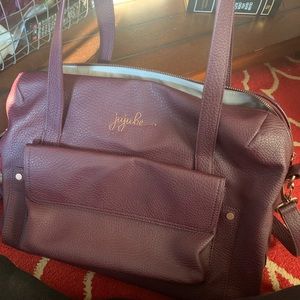 EUC Jujube Vegan Leather bag